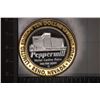 Image 2 : CASINO $10 SILVER TOKEN (UNC) PEPPERMILL HOTEL
