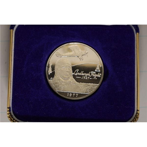 30.5 GRAMS PF STERLING SILVER 1977 WESTERN