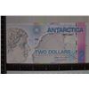 Image 1 : 2008 ANTARCTICA POLYMER $2 COLORIZED BILL CU