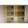Image 1 : 6-GERMAN 10000 MARK BILLS FROM 1922: 3 IN BETTER