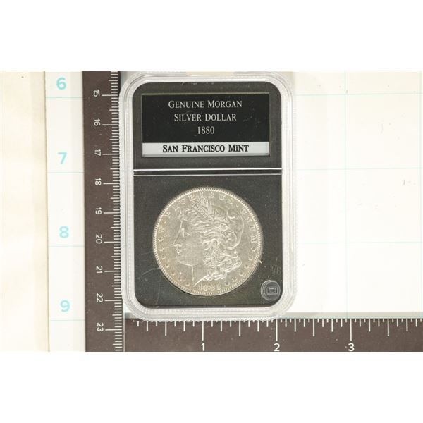 1880-S MORGAN SILVER DOLLAR SAN FRANCISCO MINT