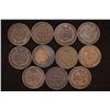 Image 2 : 11-INDIAN HEAD CENTS: 1900-1908, (GOOD-FINES)