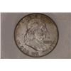 Image 1 : 1960 SILVER FRANKLIN HALF DOLLAR