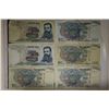 Image 1 : 6-ISRAEL 100 LIRA (OR POUND) BILLS CIRCA 1960'S