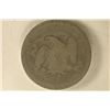 Image 2 : 1875-S SILVER SEATED LIBERTY HALF WITH GRAFITTI