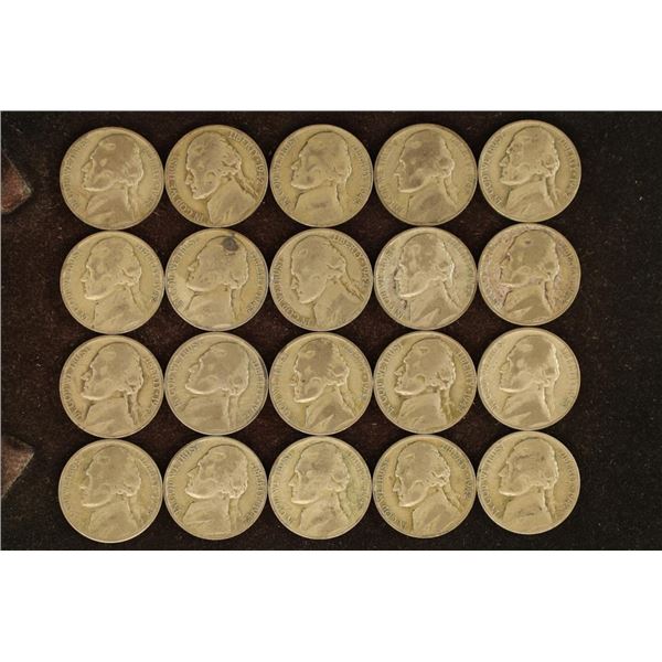 19-1942-P & 1-1943-P JEFFERSON 35% SILVER WAR