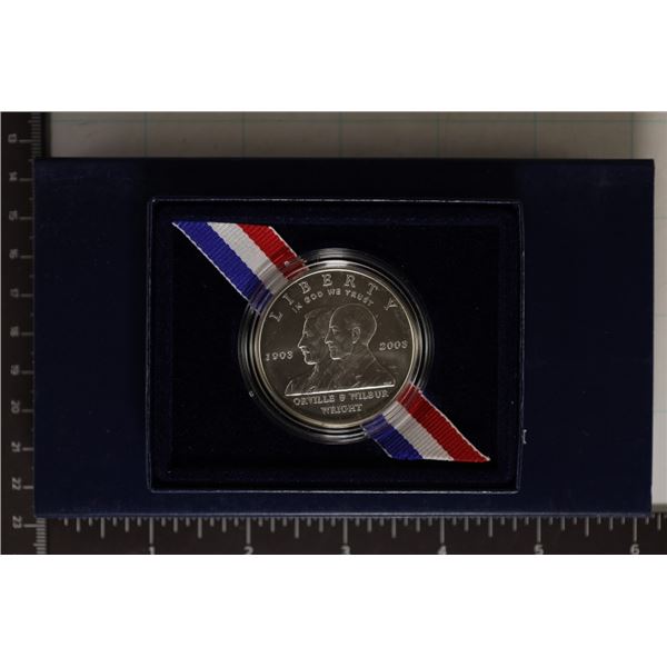 2003-P US UNC SILVER DOLLAR 1ST FLIGHT CENTENNIAL