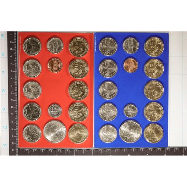 2007 US MINT SET (UNC) P/D IN MINT PLASTIC CARDS