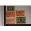Image 1 : 5-AUSTRIA HELLER NOTGELDS: 4-10 HELLER AND 1-20