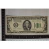 Image 1 : 1934 US $100 FRN GREEN SEAL BILL