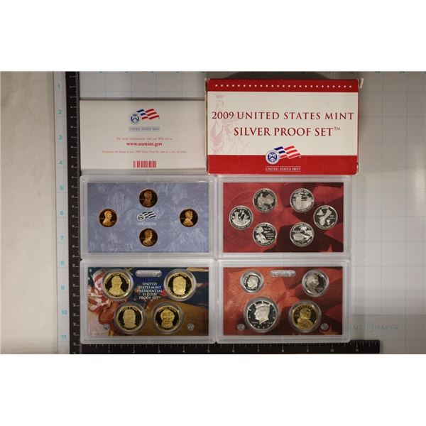 2009 SILVER US PROOF SET (WITH BOX) & CERTIFICATE