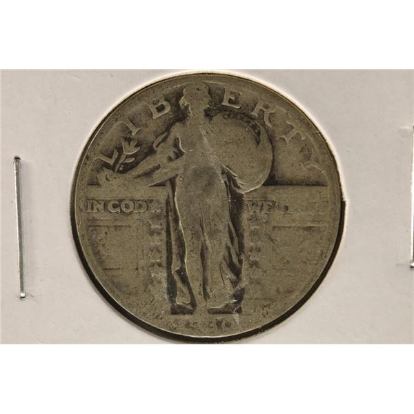 1930 SILVER STANDING LIBERTY QUARTER