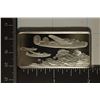 Image 1 : 1.06 OZ. PF STERLING SILVER B-24 LIBERATOR INGOT