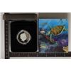 Image 2 : 2011 AUSTRALIA SILVER PF HAWKSBILL TURTLE COLORED