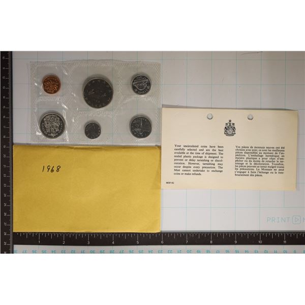 1968 CANADA (PF LIKE) SET IN ENVELOPE AND