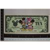 Image 1 : 2001 CRISP UNC 10 DISNEY DOLLARS "DISNEYLAND &