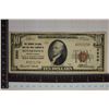 Image 1 : 1929 US $10 NATIONAL CURRENCY OF BOYERTOWN, PA