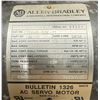 Image 4 : Allen Bradley #122250 / 1326AB-B3E-11 AC Servo Motor