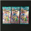 Image 1 : LOT OF 3 SEALED POKEMON TRADING CARDS PACKS