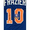 Image 2 : WALT FRAZIER SIGNED JERSEY FIVE STAR COA