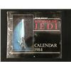 Image 1 : 1984 STAR WARS THE RETURN OF THE JEDI CALENDAR
