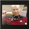 Image 1 : PATRICK STEWART SIGNED STAR TREK 8X10 - KB COA