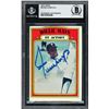 Image 1 : 1972 TOPPS NO.50 WILLIE MAYS AUTHENTIC AUTO BECKETT