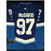 Image 1 : CONNOR MCDAVID EDMONTON OILERS 2022 NHL ALL STAR JERSEY - CENTER ICE COA