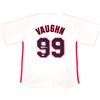 Image 1 : Charlie Sheen Signed "Major League" Cleveland Indians Jersey BECKETT COA