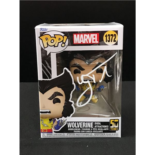 HUGH JACKMAN SIGNED WOLVERINE FUNKO POP - KB COA