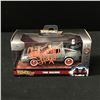 Image 1 : CHRISTOPHER LLOYD SIGNED DIE CAST BACK TO THE FUTURE DELOREAN (WWOC COA)