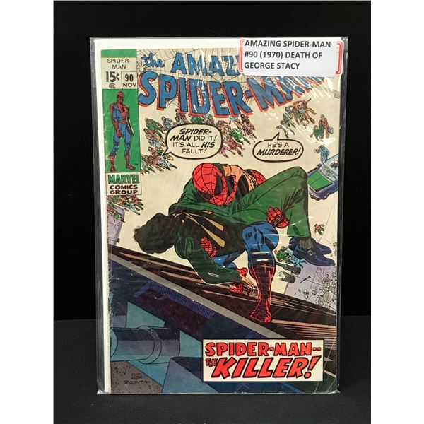MARVEL COMICS NO.90 THE AMAZING SPIDERMAN