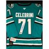Image 1 : MAKLIN CELEBRINI SIGNED SAN JOSE SHARKS JERSEY - CENTER ICE COA