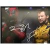 Image 1 : HUGH JACKMAN AND RYAN REYNOLDS DUAL SIGNED DEADPOOL 8X10 - KB COA