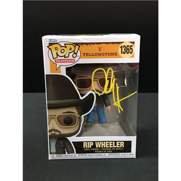 COLE HAUSER SIGNED RIP WHEELER FUNKO POP - KB COA