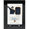Image 1 : TOM GLAVINE SIGNED SINGLE DIAMOND PATCH KEEPSAKE EDITION TRADING CARD 10/99