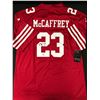 Image 1 : CHRISTIAN MCCAFFREY SIGNED SAN FRANCISCO 49ERS JERSEY - ACE COA