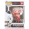 Image 1 : DAVID HOWARD THORNTON SIGNED AND CHARACTER INSCRIBED 'ART THE CLOWN' FUNKO POP - JSA COA