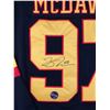 Image 2 : CONNOR MCDAVID SIGNED ERIE OTTERS JERSEY - CENTER ICE COA