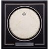 Image 1 : VAN HALEN BAND SIGNED DRUM HEAD CUSTOM FRAMED (BECKETT LOA)