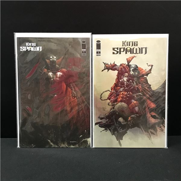 LOT OF 2 KING SPAWN COMICS (IMAGE COMICS)