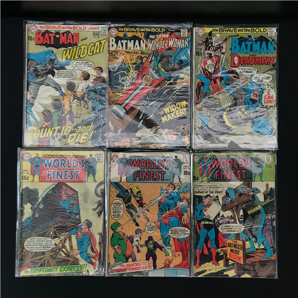 LOT OF 6 DC COMICS - VARIOUS TITLES