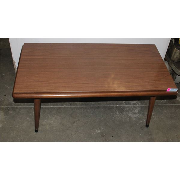 VINTAGE WOOD COFFEE TABLE, GOOD CONDITION