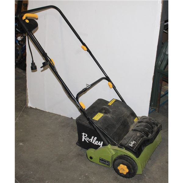 RADLEY ELECTRIC LAWN PUSH DETHATCHER 10 AMP