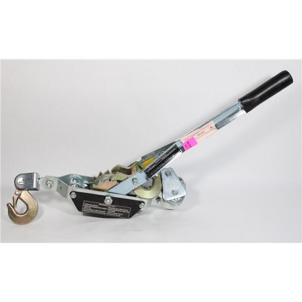 COME ALONG, CAN'T FIND WEIGHT CAPACITY