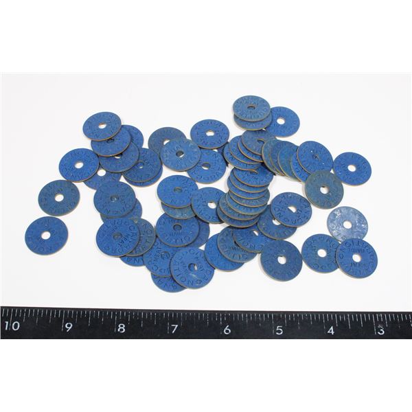 LARGE BUNDLE OF MEAT RATION TOKENS