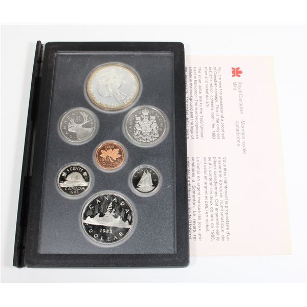 1983 CANADA DOUBLE DOLLAR COIN SET