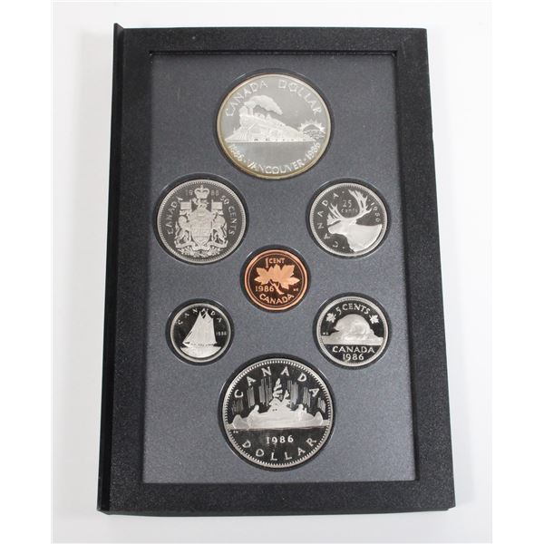 1986 CANADA DOUBLE DOLLAR COIN SET