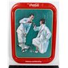 Image 1 : COCA COLA TRAY OF A 1926 GOLFING COUPLE