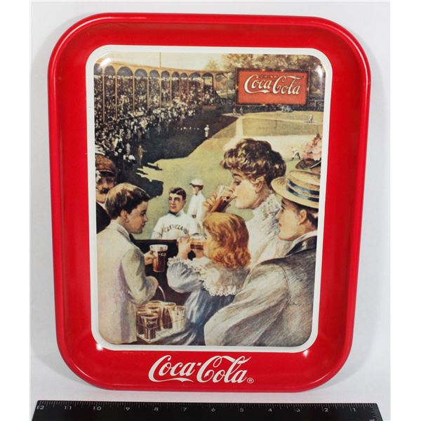 COCA COLA TRAY OF 1907 BASEBALL